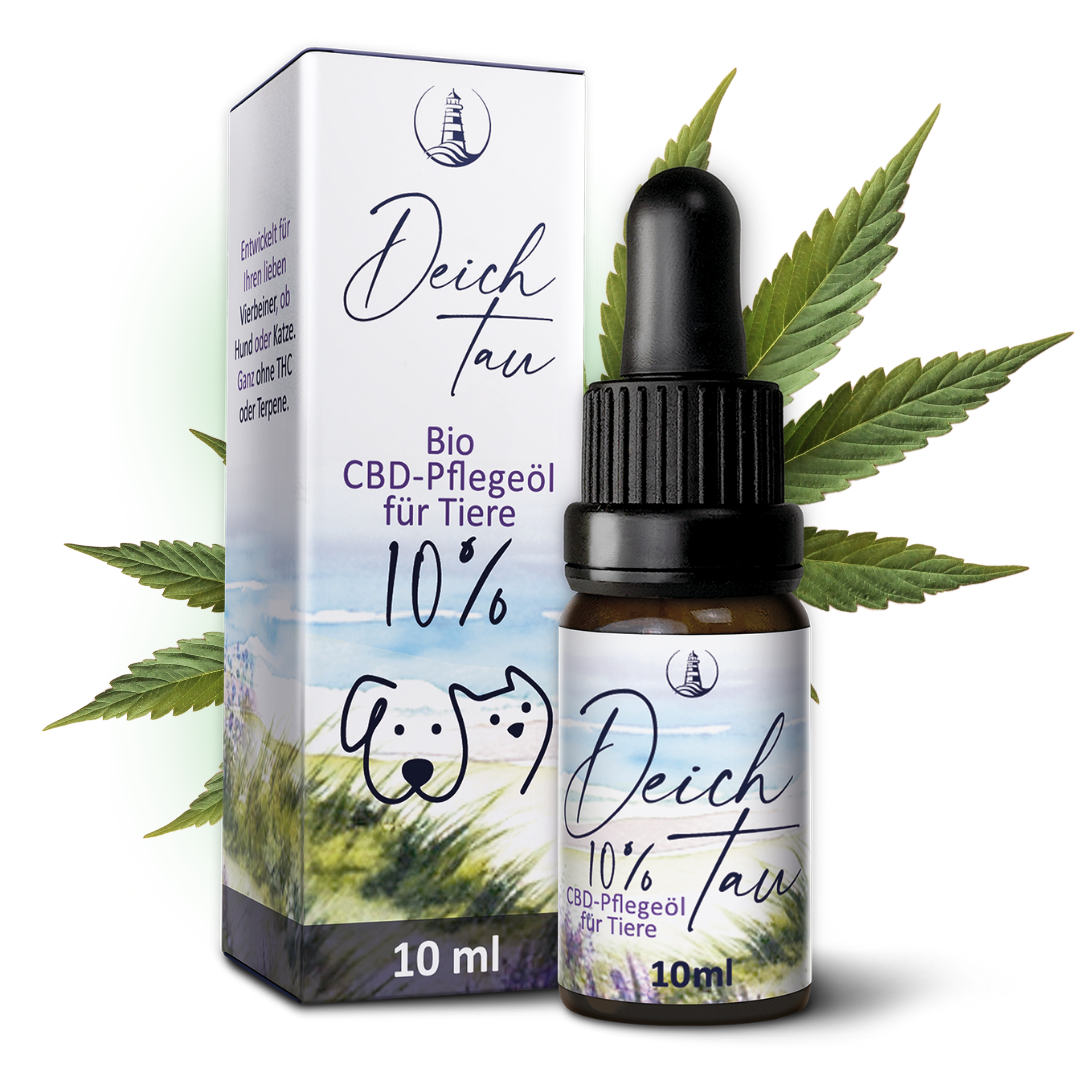 Deichtau Bio CBD-Öl für Tiere 10%
