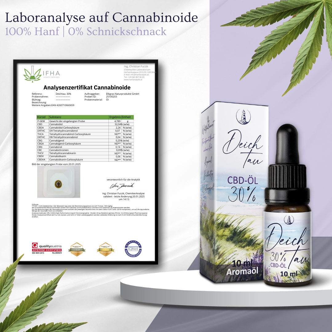 Deichtau CBD-Öl 30% Vollspektrum